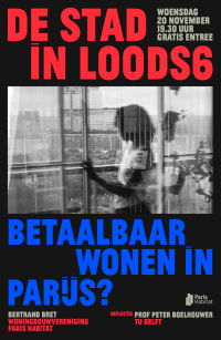Betaalbaar wonen in Parijs - lezing 20 november 2024
